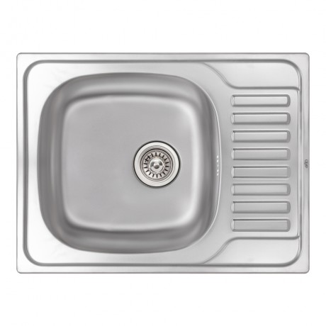 Кухонна мийка Qtap 6550 0,8 мм Micro Decor (QT6550MICDEC08)