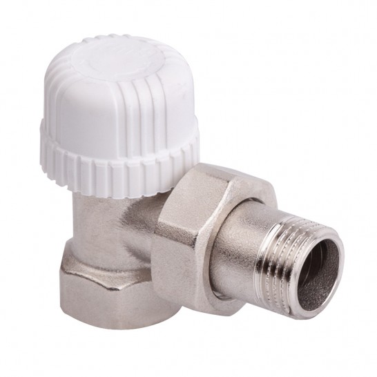 Кран радиаторный Icma 1/2" 28х1,5 угловой №774 Кран радиаторный Icma 1/2" 28х1,5 угловой №774