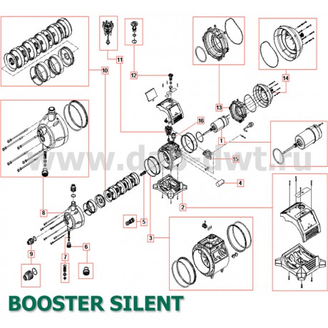 Насос DAB BOOSTER SILENT 3 M (official, 60122696)