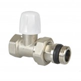 Кран радиаторный Icma 1/2" с антипротечкой прямой без ручки №815+940
