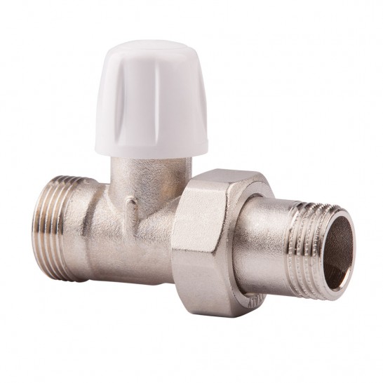 Кран радиаторный Icma 1/2" прямой под фитинг, без ручки №829 Кран радиаторный Icma 1/2" прямой под фитинг, без ручки №829