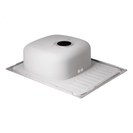 Кухонна мийка Qtap 6550 0,8 мм Micro Decor (QT6550MICDEC08)